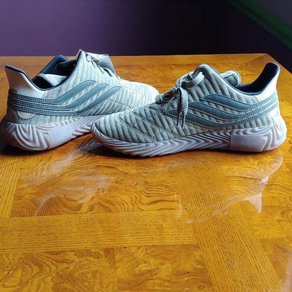 *SOLD*Adidas Sobakov Men's Sz 10 Dark Green Brown - Picture 7 of 8